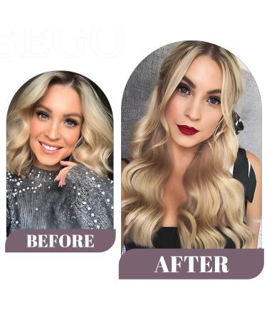 SEGO Tape in Hair Extensions - 100% Remy Human Hair 18 Inch Natural Black Seamless & Soft 50g Pack - Perfect for Women - Buy Online on GoSupps.com