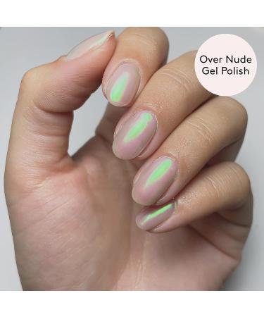 Mylee Air Cushion Chrome Powder Pen - Holographic Nail Powder Decoration Shiny Metallic Mirror Effect - Long Lasting DIY Nail Art Manicure Tool - Dragon Egg - Buy Online on GoSupps.com