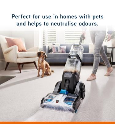 Regalo Easy Step Walk Thru Gate White Fits Spaces between 29" to 37.5" wide and 30" height. & Vax Original 1.5L Carpet Cleaner Solution | Suitable for Everyday Cleaning - Buy Online on GoSupps.com