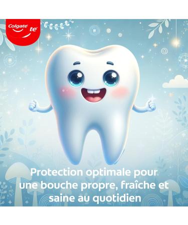 Colgate Kids Animal Toothpaste | 6+ years | Pleasant mint-flavored toothpaste for children | Fresh breath | Fluoride toothpaste | Gently cleans teeth and protects gums | 50 ml - Buy Online on GoSupps.com