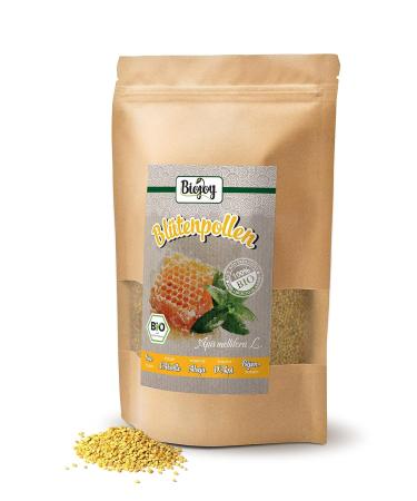 Biojoy Organic Flower Pollen 500g - Pure Additive-Free Dried Pollen for Health Benefits - Buy Online on GoSupps.com