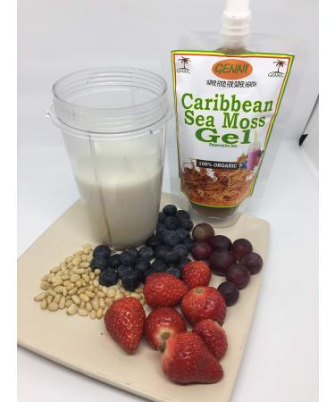 Caribbean Sea Moss Gel, 6 Packs of 250 ml, Pack of 4