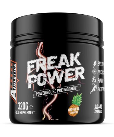 Freak Power Pre Workout 320g Pre Workout Powder (Tropical)