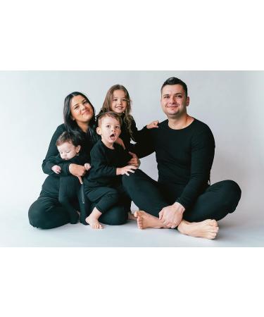 20 Colour Ribbed Pyjama Tracksuit for 6-7 Years | Unisex Boys, Girls, Women, Men | Black Loungewear Set - Buy Online on GoSupps.com