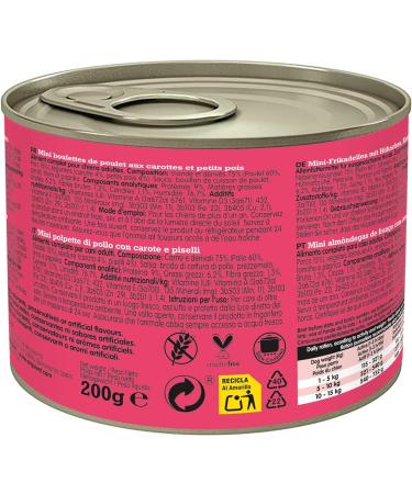 Arquivet Fresh Mini Chicken Meatballs 200g Pack of 6 units - Buy Online on GoSupps.com