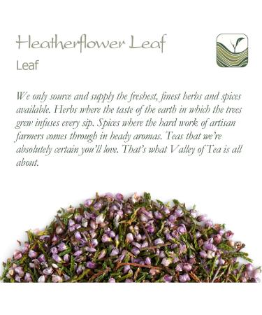 Heather Flowers and Leaves - Heather Flowers Tea Heather Flowers and Leaf Tea Heather Flower Heather Leaves Heatherflower Leaf 100g - Buy Online on GoSupps.com