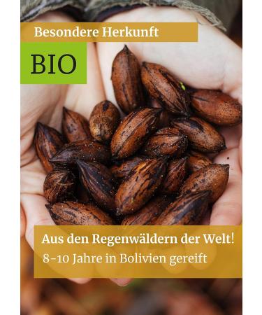 Organic Brazil Nuts 500g | Premium Freshly Filled Natural Nuts from Jalall D'or | International Shipping - Buy Online on GoSupps.com