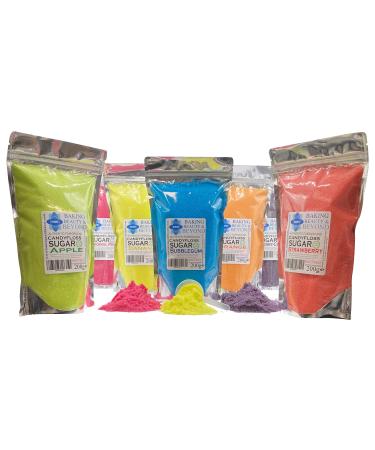 Baking Beauty and Beyond Premium Floss Sugar for Cotton Candy - Cotton Candy Flossing Sugar with Natural Ingredients Perfect for Every Occasion Bulk Floss Sugar 200g - Peach Flavour - Buy Online on GoSupps.com