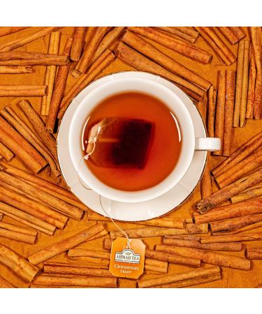 Ahmad Tea Cinnamon Haze Black Tea - 20 Teabags, 20 Count Pack - Premium Cinnamon Flavor - Buy Online on GoSupps.com