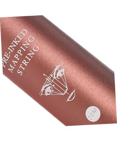 Healvian 2 Boxes Ink Brow Mapping Tool Eyebrow Threading Thread Eyebrow Line Aluminum Alloy 9.00X2.40X2.40CMx2pcs Brownx2pcs - Buy Online on GoSupps.com