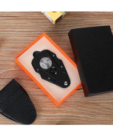CiTree Double Blade Guillotine Cutter with Safety Lock - Stainless Steel Clippers (Black) - Buy Online on GoSupps.com