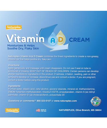 Natureplex Vitamin Cream Bundle (Pack of 24) Includes Aloe Vera Vitamin E Vitamin A&D and Cocoa Butter Creams (6 Each) Nourishing Moisture & Skin Care Essentials - Buy Online on GoSupps.com