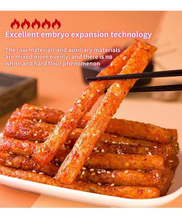 MKSDDF -Latiao 68g * 3 Packs Of Spicy Strips Chinese Classic Snacks Vegetarian Snacks Casual Snacks Spicy Snacks Latio Snac - Buy Online on GoSupps.com