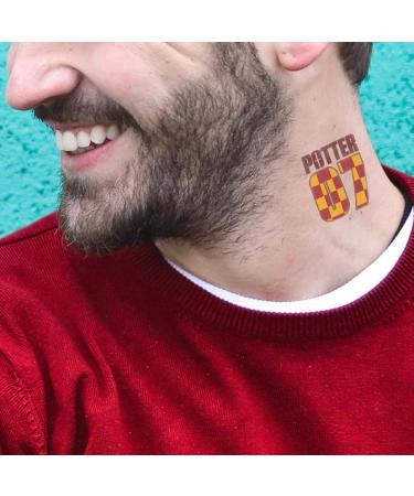Cinereplicas Harry Potter Temporary Tattoos - 35 Tattoos - Officially Licensed - Buy Online on GoSupps.com