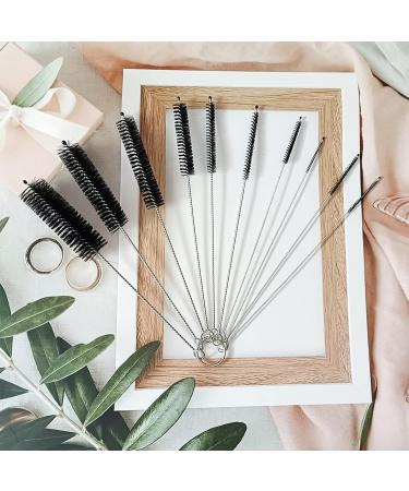 Straw Cleaning Brush 10 Pcs 8.2inch Pipe Cleaner Set for Wine Glasses Water Bottles Cleaning Tool - Buy Online on GoSupps.com