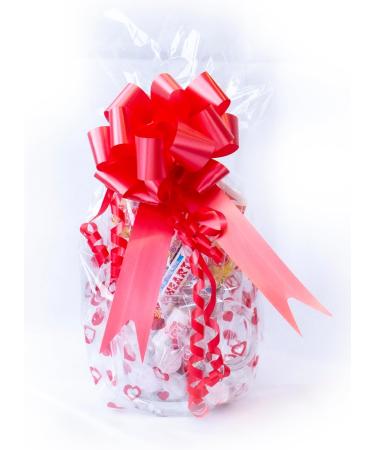 LOVE IN A MUG: Love Hearts Sweets and Glass Mug Gift Set Sweet box sweet hamper sweets gift box Mother's Day gifts retro sweets gift box swizzels sweets  - Buy Online on GoSupps.com