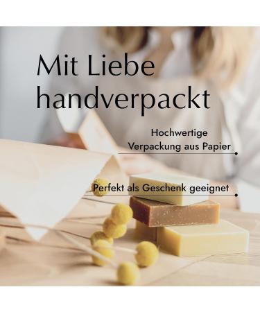  ASAVO Premium handmade lavender soap with organic shea butter virgin coconut oil and natural lavender oil vegan Clean Beauty product 2 x 95g - Buy Online on GoSupps.com