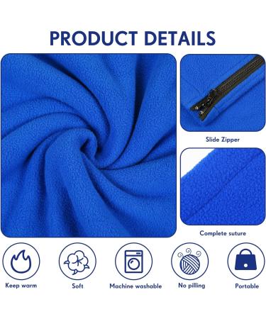 Fleece Sleeping Bag Liner - 3 Pcs, 75 Inch, Adult Size, Cold Weather, Zippered Camping Blanket - Travel Backpacking, Kids, Assorted Colors - Buy Online on GoSupps.com