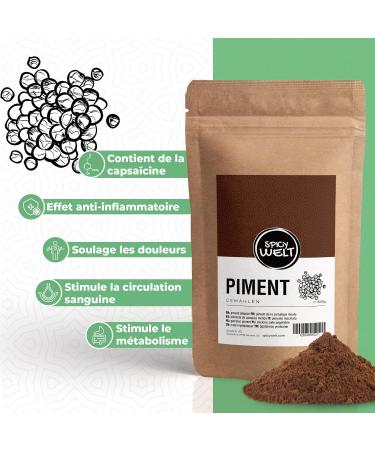 Spicy Welt Ground Allspice (500g) Premium Quality Aromatic Chilli Powder for Sauces Marinades Savory & Sweet Recipes | 100% Natural No Additives - Buy Online on GoSupps.com