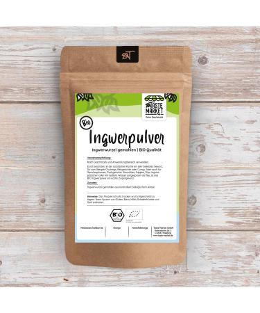 Buy 500g Organic Ginger Powder | Ground Ginger for Cooking & Tea | Pure Ginger Root Spice | Certified Organic Cultivation - Buy Online on GoSupps.com