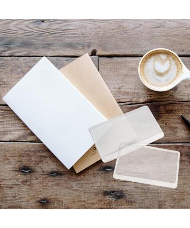 VEIREN 50 Pieces Credit Card Size 3X Magnifiers Magnification Magnifying Fresnel Lens Portable Transparent Pocket Wallet Magnifying Glass Jewelry Loupe Reading Aid Helper - Buy Online on GoSupps.com