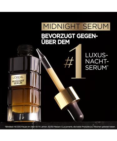 L'Or al Paris Anti-Aging Night Serum to Promote Cellular Regeneration with Antioxidants and Vitamin E Age Perfect Cell Serum Renaissance Midnight Serum 30 ml - Buy Online on GoSupps.com