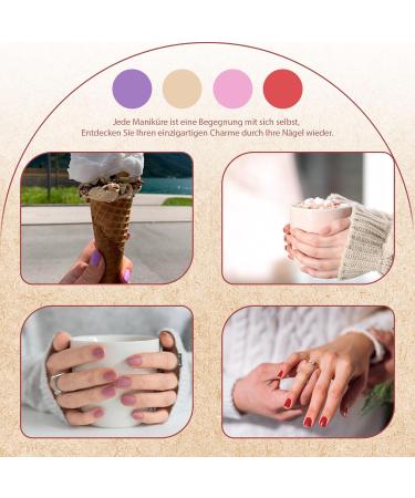 Phoenixy UV Gel Nail Polish Set - 10 Color DIY Starter Kit with 36W LED Nail Lamp | At-Home Gel Nail Art - Buy Online on GoSupps.com