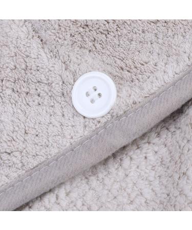 Microfiber Hair Dryer Towel - Fast Drying Pineapple Design Soft Water-Absorbing Towel Cap with Button - Ideal for Shower & Travel - Buy Online on GoSupps.com