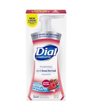 Dial Antibacterial Foaming Hand Wash Power Berries 7.5 oz - Pack of 8 - Buy Online on GoSupps.com