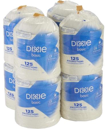 Dixie Basic 12oz. Disposable Paper Bowls by GP PRO - White (1000 Count) - Buy Online on GoSupps.com
