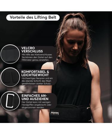 Breaking Limits Weightlifting Belt - Unisex Fitness Accessories for Strength Training CrossFit Deadlift & Powerlifting - Buy Online on GoSupps.com