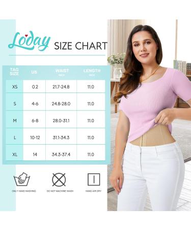 LODAY 2 in 1 Postpartum Recovery Belt Body Wraps - Tighten Loose Skin - Beige Hook Small - Buy Online on GoSupps.com