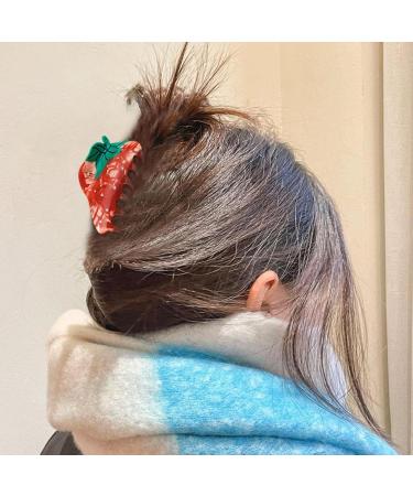 Watermelon Hair Gripper Claw & Diamond Strawberry Hairpins | Stylish Accessories for Travel Weddings & More - Buy Online on GoSupps.com