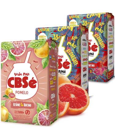CBSe Yerba Mat Guarana + Pamplemousse 0 5kg + chantillon (40g)| Boisson nergisante et tonique riche en vitamines et antioxydants!Acc l re le m tabolisme. Ne contient pas de sucre. Guarana + Pamplemousse 1.5 kg
