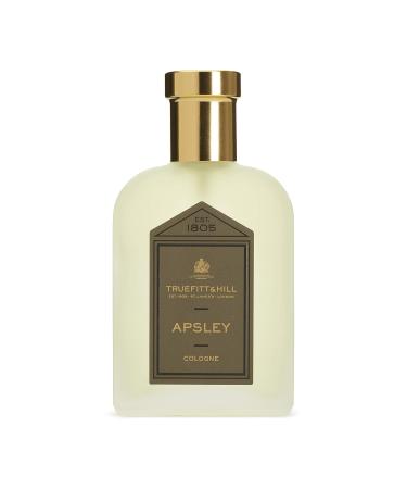 Truefitt & Hill Luxury Cologne - Apsley - Premium Long-Lasting Spice and Wood Men's Fragrance Presented in a Beautifully Etched Traditional Atomizer Bottle - 3.38 oz. - Buy Online on GoSupps.com