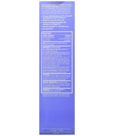 Neutrogena TGel Therapeutic Shampoo - Original Formula 8 fl oz | Soothe Scalp & Treat Dandruff - Buy Online on GoSupps.com