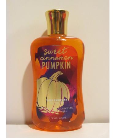 Bath and Body Works Sweet Cinnamon Pumpkin Shower Gel 10 Oz New Style Label for 2012