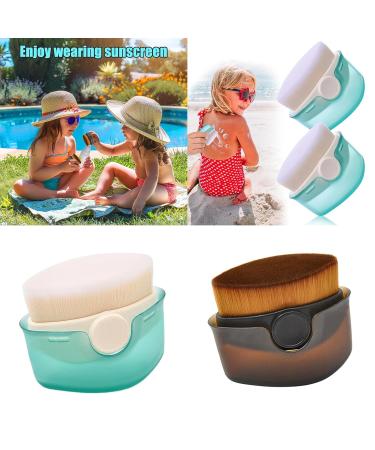Sunscreen Applicator for Kids - Sunblock Buddy Brush Set | Easy Sun Lotion Application (White - Buy Online on GoSupps.com