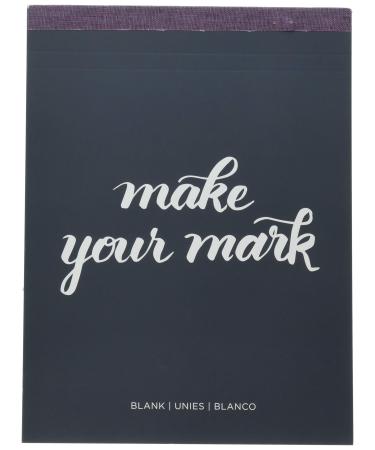 Kelly Creates Blank Paper Pad  Multicolor