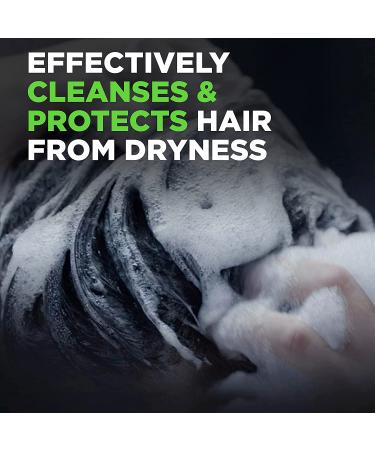 DOVE MEN + CARE Fortifying 2 in 1 Shampoo and Conditioner for Normal to Oily Hair 3 oz - Fresh and Clean with Caffeine - Buy Online on GoSupps.com