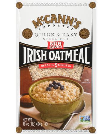 MCCANN'S IRISH OATMEAL IRISH OATMEAL QUICK&EASY 16 OZ