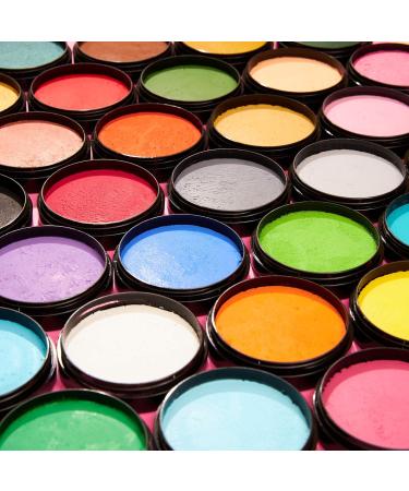 Moon Creations Pro Face & Body Makeup in Dark Pink - 36g | Professional Face Paint for Kids & Adults, Ideal for Fancy Dress, Festivals & Halloween - Buy Online on GoSupps.com