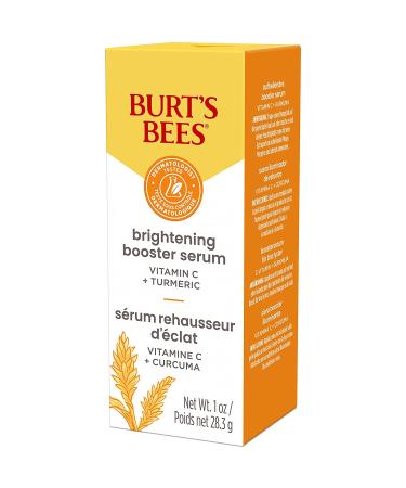 Burt's Bees Vitamin C Turmeric Face Serum - Brightens Skin, Reduces Dark Spots & Wrinkles - Lightweight Hydrating Booster (1 oz) - Buy Online on GoSupps.com