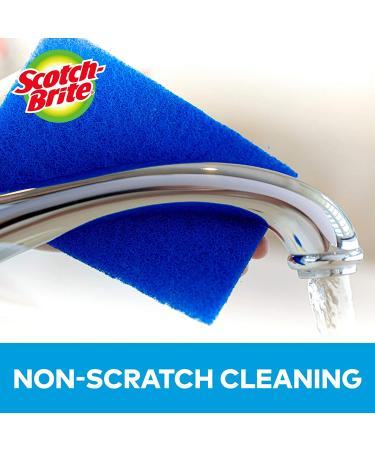 Scotch-Brite Non-Scratch Scour Pads - Pack of 3 | Gentle Cleaning for Delicate Surfaces - Buy Online on GoSupps.com