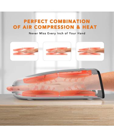 Breo iPalm520e Electric Hand Massager - Pressure & Heat Compression for Pain Relief - Buy Online on GoSupps.com