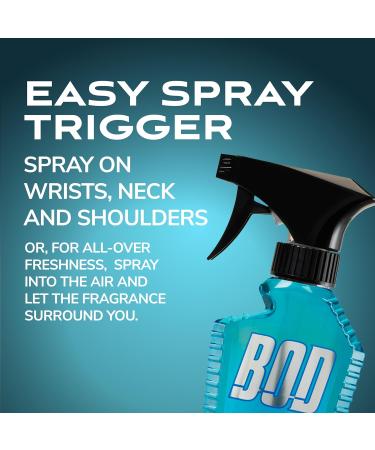 BOD man Blue Surf Body Spray 8 Fl Oz and Fresh Guy Body Spray 8 oz Men's Fragrances Blue Surf + Body Spray 8 oz - Buy Online on GoSupps.com
