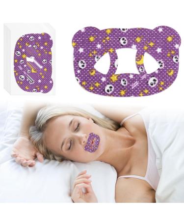60 Pcs Mouth Tape for Sleeping Stop Snoring Mouth Breathing Correction Sleep Strips Mouth Tape for Adult to Improve Nose Breathing and Night Sleeping (laage-1)