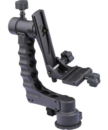 ProMediaGear Gimbal Head for Telephoto Lenses - Ideal Camera Accessory for Wildlife Photography | CNC Precision Machining | Smooth Panning | Lightweight & Scratch-Resistant Aluminium - Buy Online on GoSupps.com