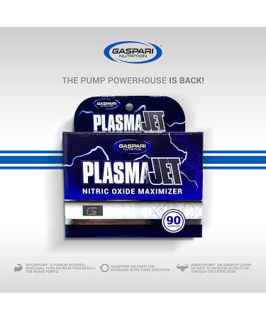 Gaspari Nutrition PlasmaJet 80 Tablets - Premium Nitric Oxide Booster for Enhanced Performance - Buy Online on GoSupps.com