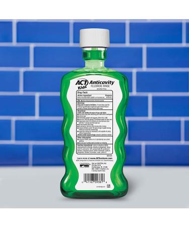 Act Kids Anticavity Fluoride Rinse - Wild Watermelon, 16.9 fl oz (500 ml) | Strengthen Teeth & Freshen Breath - Buy Online on GoSupps.com